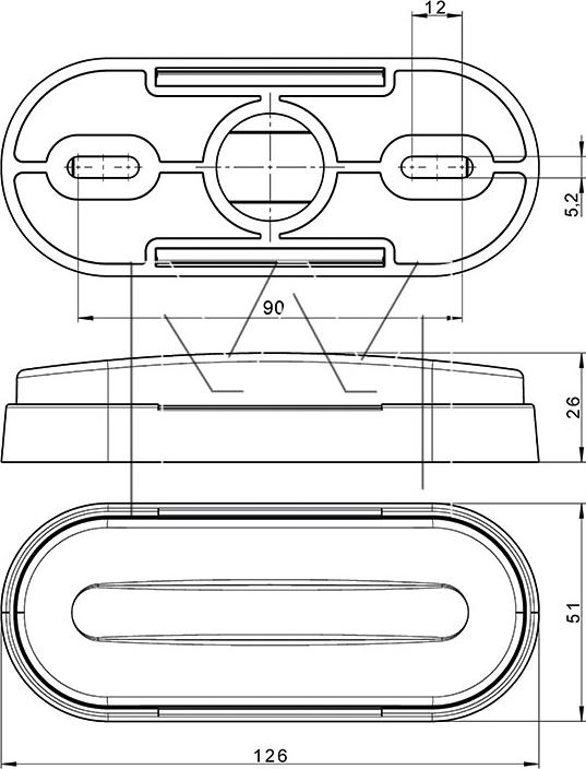 Monark 098221950 - Светлини за странична маркировка vvparts.bg