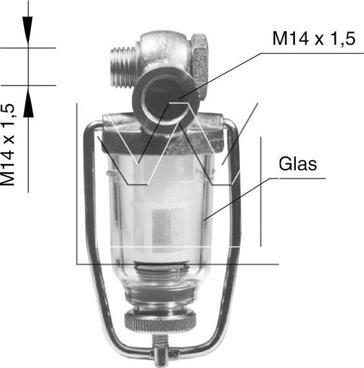 Monark 060 489 000 - Горивен филтър vvparts.bg