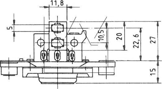 Monark 082 966 021 - Регулатор на генератор vvparts.bg