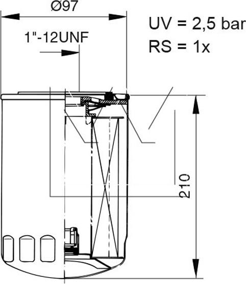 Monark 030758067 - Маслен филтър vvparts.bg