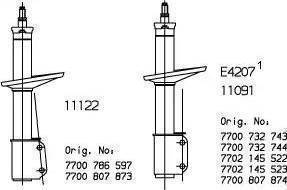 KYB 633080 - Амортисьор vvparts.bg