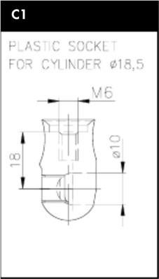 Monroe ML6383 - Газов амортисьор, багажно / товарно пространство vvparts.bg