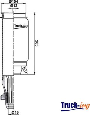 Montcada 0194930 - Маншон, окачване на шофьорската кабина vvparts.bg