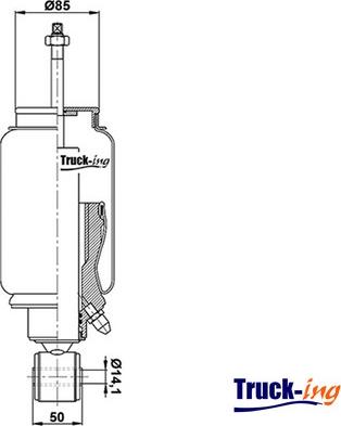 Montcada 0194620 - Маншон, окачване на шофьорската кабина vvparts.bg