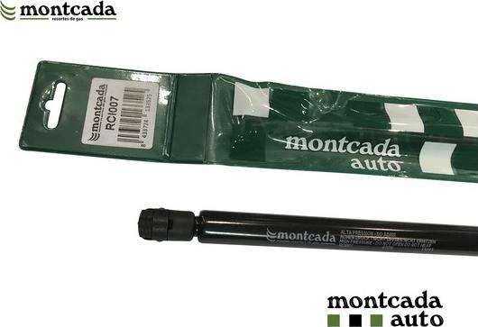 Montcada RCI007 - Газов амортисьор, багажно / товарно пространство vvparts.bg