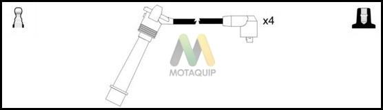 Motaquip LDRL692 - Комплект запалителеи кабели vvparts.bg