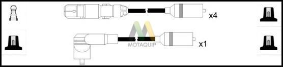 Motaquip LDRL613 - Комплект запалителеи кабели vvparts.bg