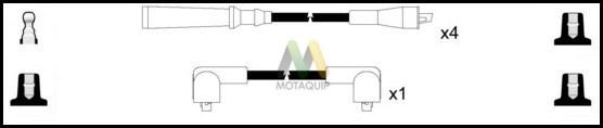Motaquip LDRL1496 - Комплект запалителеи кабели vvparts.bg