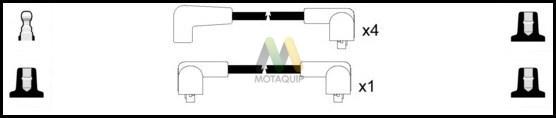 Motaquip LDRL1448 - Комплект запалителеи кабели vvparts.bg