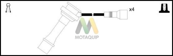 Motaquip LDRL1456 - Комплект запалителеи кабели vvparts.bg