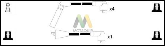 Motaquip LDRL1409 - Комплект запалителеи кабели vvparts.bg