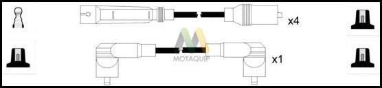 Motaquip LDRL1407 - Комплект запалителеи кабели vvparts.bg