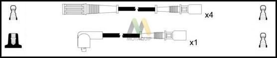 Motaquip LDRL1414 - Комплект запалителеи кабели vvparts.bg