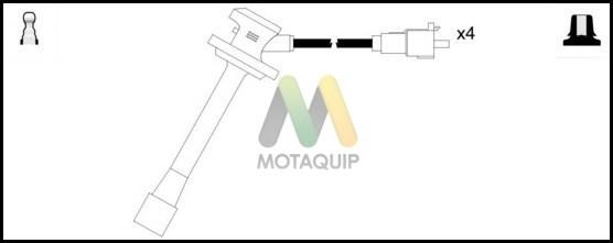 Motaquip LDRL1428 - Комплект запалителеи кабели vvparts.bg