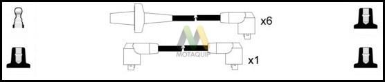 Motaquip LDRL1423 - Комплект запалителеи кабели vvparts.bg