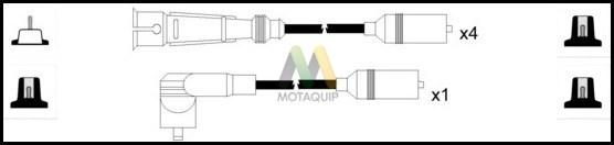 Motaquip LDRL1552 - Комплект запалителеи кабели vvparts.bg