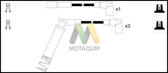 Motaquip LDRL1585 - Комплект запалителеи кабели vvparts.bg