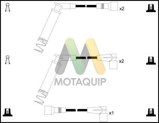 Motaquip LDRL1588 - Комплект запалителеи кабели vvparts.bg