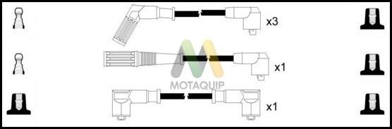 Motaquip LDRL1573 - Комплект запалителеи кабели vvparts.bg