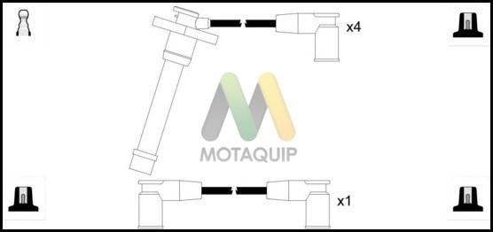 Motaquip LDRL1699 - Комплект запалителеи кабели vvparts.bg