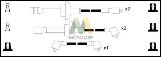 Motaquip LDRL1696 - Комплект запалителеи кабели vvparts.bg