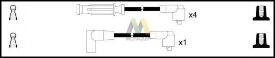 Motaquip LDRL1644 - Комплект запалителеи кабели vvparts.bg