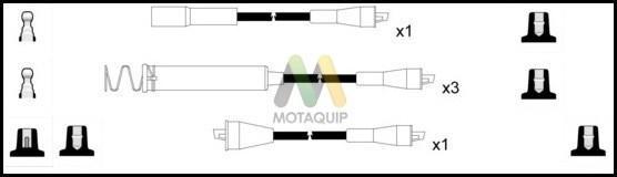 Motaquip LDRL1680 - Комплект запалителеи кабели vvparts.bg