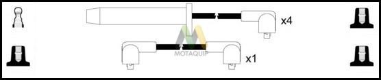 Motaquip LDRL1675 - Комплект запалителеи кабели vvparts.bg