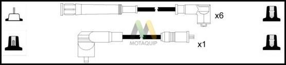 Motaquip LDRL1062 - Комплект запалителеи кабели vvparts.bg