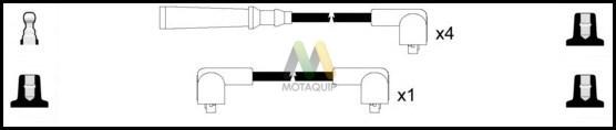 Motaquip LDRL1080 - Комплект запалителеи кабели vvparts.bg