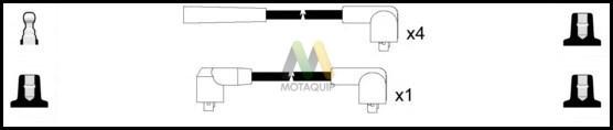 Motaquip LDRL1081 - Комплект запалителеи кабели vvparts.bg