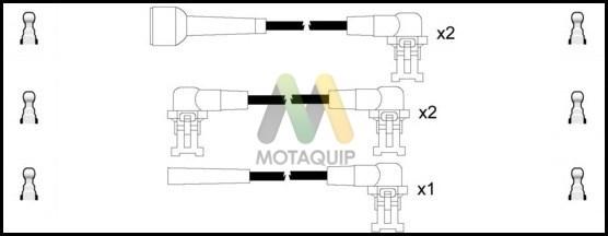 Motaquip LDRL1141 - Комплект запалителеи кабели vvparts.bg