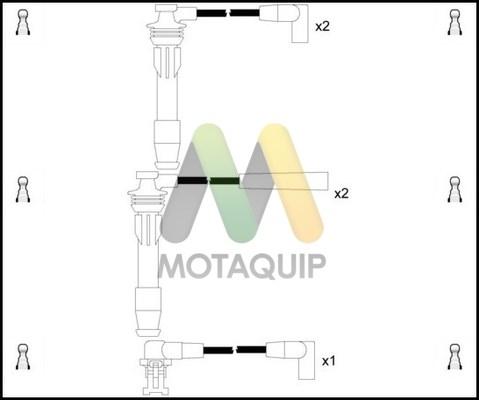 Motaquip LDRL1167 - Комплект запалителеи кабели vvparts.bg