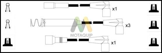 Motaquip LDRL1119 - Комплект запалителеи кабели vvparts.bg