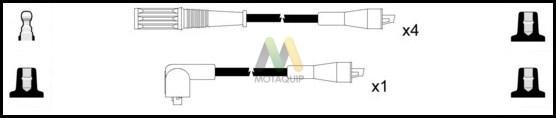 Motaquip LDRL1263 - Комплект запалителеи кабели vvparts.bg