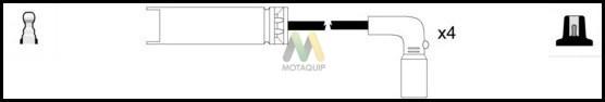 Motaquip LDRL1183 - Комплект запалителеи кабели vvparts.bg