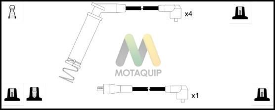 Motaquip LDRL1849 - Комплект запалителеи кабели vvparts.bg