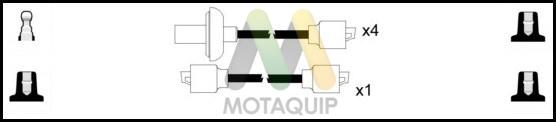 Motaquip LDRL1854 - Комплект запалителеи кабели vvparts.bg