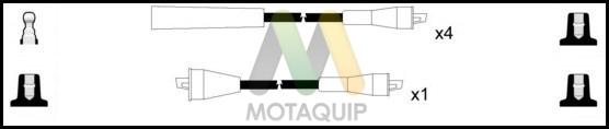 Motaquip LDRL1857 - Комплект запалителеи кабели vvparts.bg