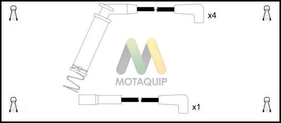 Motaquip LDRL1818 - Комплект запалителеи кабели vvparts.bg