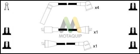 Motaquip LDRL1348 - Комплект запалителеи кабели vvparts.bg
