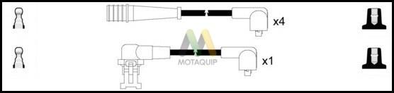 Motaquip LDRL1343 - Комплект запалителеи кабели vvparts.bg