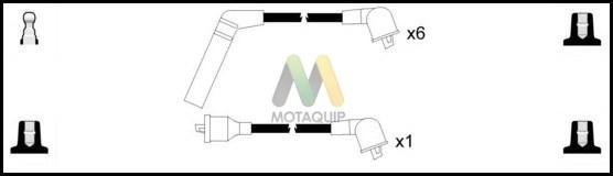 Motaquip LDRL1307 - Комплект запалителеи кабели vvparts.bg