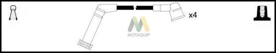 Motaquip LDRL1385 - Комплект запалителеи кабели vvparts.bg