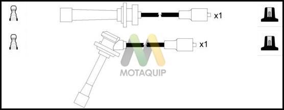 Motaquip LDRL1324 - Комплект запалителеи кабели vvparts.bg