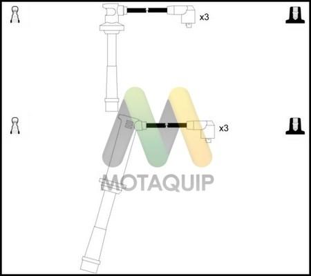 Motaquip LDRL1251 - Комплект запалителеи кабели vvparts.bg