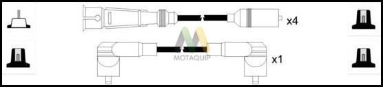 Motaquip LDRL1200 - Комплект запалителеи кабели vvparts.bg