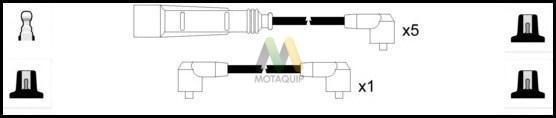 Motaquip LDRL1217 - Комплект запалителеи кабели vvparts.bg