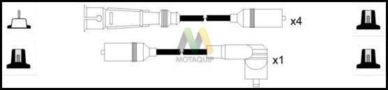 Motaquip LDRL1284 - Комплект запалителеи кабели vvparts.bg