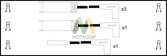 Motaquip LDRL1237 - Комплект запалителеи кабели vvparts.bg